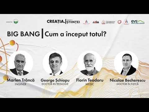 BIG BANG - Cum a început totul? | Conferința AUTENTIC #1 CREAȚIA. examenul științei la Dalles