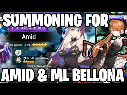 Amid Summoing Session (with some Lone Crescent Bellona!) - Epic Seven