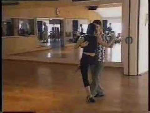  Javier Rodriguez  and  Geraldine Rojas  are  dancing  to  the  tango  "  Chique  "