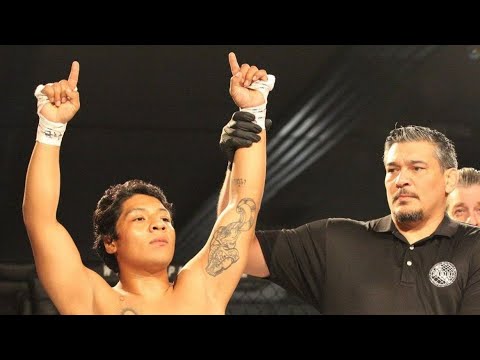 Alliance East's "Nasty" Nate Jarquin after his wim at Sparstar 48