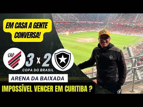 SEGUE O TABU | ATHLETICO 3x2 BOTAFOGO | COPA DO BRASIL 17/05/23 | CURITIBA PR