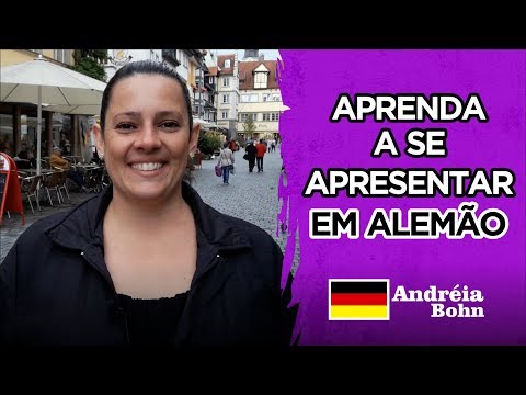 Como se apresentar em alemão