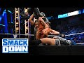 Bianca Belair Hurls Becky Lynch Onto Sasha Banks And Through A Table SmackDown Oct 8 2021