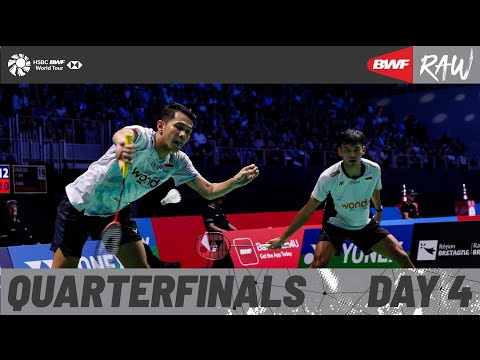 YONEX French Open 2025 | Day 4 | Court 3 | Quarterfinals | Session 2