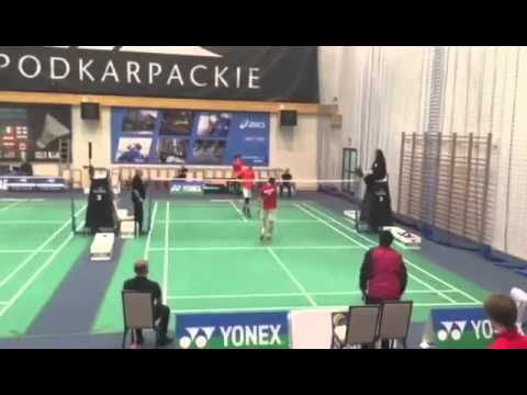 Adam Mendrek matchpoint Polish Open 2015