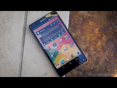 Sony Xperia ZL Software