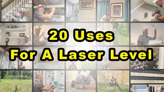 20 Ways To Use A Laser Level! Hands On With The DOVOH Laser 