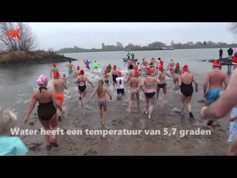 Nieuwjaarsduik 2017 Opperduit Lekkerkerk  krimpenerwaard