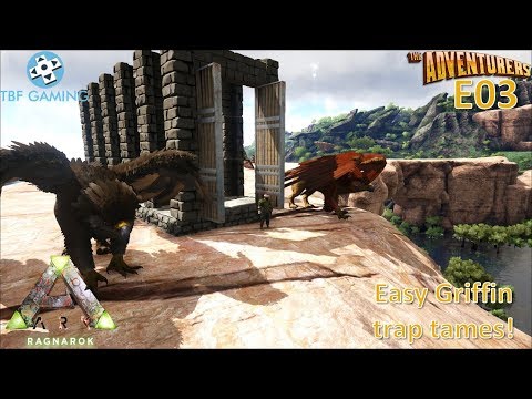 Easy Griffin Trap! E03 Return to Ragnarok Adventurer's take on Ragnarok: Ark Survival Evolved