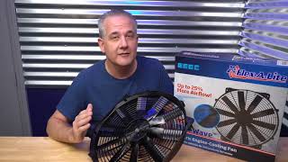 Flex-Wave Reversible Electric Fan Kit - video thumbnail 2