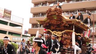 preview picture of video '深井だんじり祭り 深井畑山町 2013年10月5日'