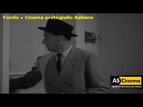 Cinema protogiallo italiano: La signora in nero (1943) di Nunzio Malasomma [Clip]