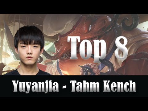 Yuyanjia (Tahm Kench Support) Top Plays - TES vs SN, LPL 2020 Summer Week 9 Highlights