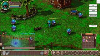 Kingdom of Galanor, Dropping items from backpack