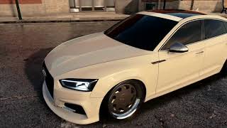 NFSH audi s5 エアサス　カスタム