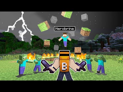 BreyxTv KILLS HEROBRINE! Crazy Minecraft Adventure