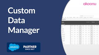 Custom Data Manager
