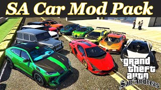 GTA San Andreas New Vehicles Pack 2021 | GTA San Car Mod Pack For Pc