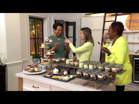 Bonta Divina 12 Gourmet Layered Italian Dessert Jars on QVC