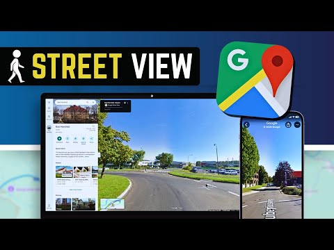 Google Maps Street View Tutorial • How To Use Google Maps Streetview on Computer & Phone