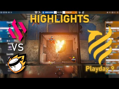 BDS vs MNM - HIGHLIGHTS - Playday 9 - EUL 2022 Stage 3 - R6 Esport