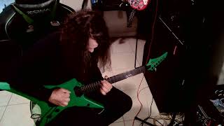 Video thumbnail for loving my New Guitar! A Solar X2.6FRGN+ – GREEN NEON MATTE by Gawnfall 🌬🎸