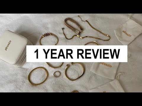 Nevaeh After 1 Year Tarnish free, Waterproof and Heatproof