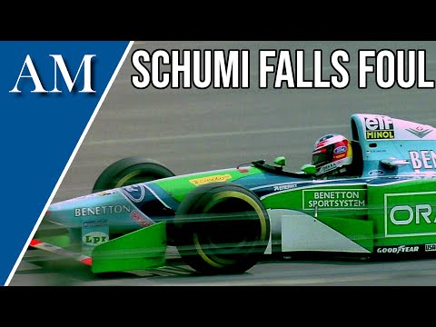 When Schumacher Got BANNED: The Story of the CONFUSING 1994 British Grand Prix
