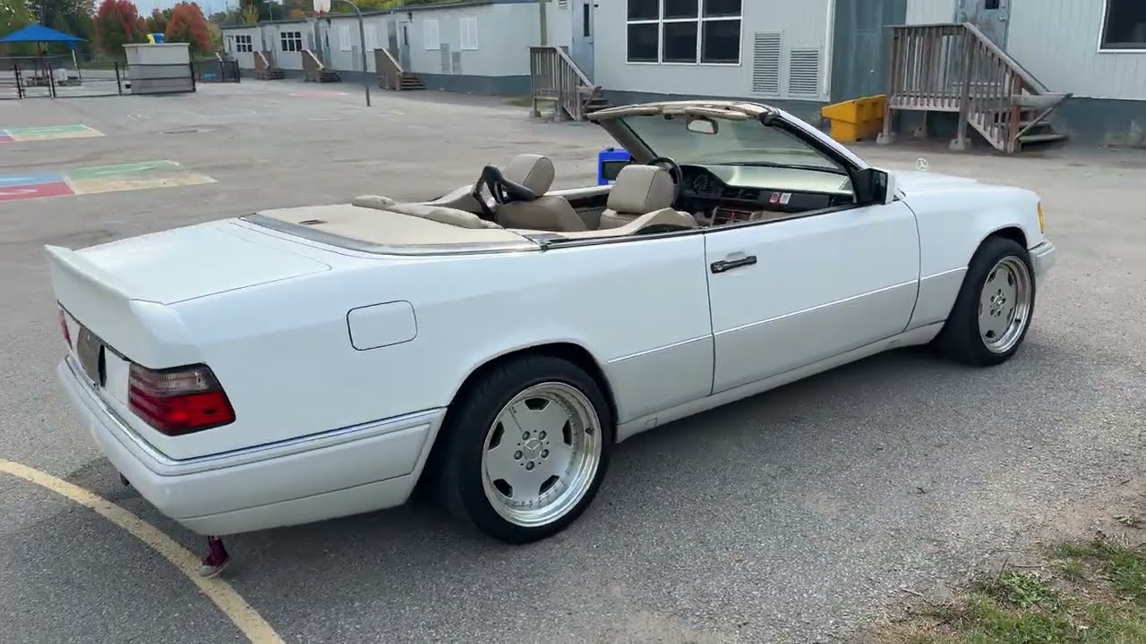 **SOLD on the CCC Buy-It-Now Lot** 1995 Mercedes-Benz E320 Convertible