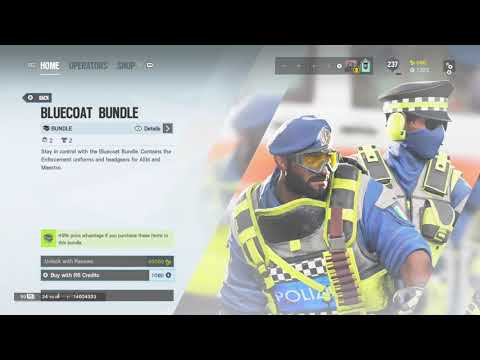 Rainbow six siege Bluecoat Bundle