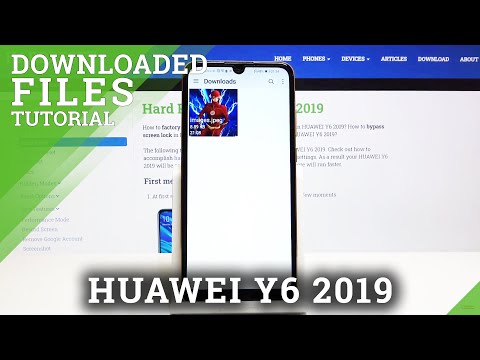 How to Find Downloaded Files in Huawei Y6 (2019) - Locate All Downloads