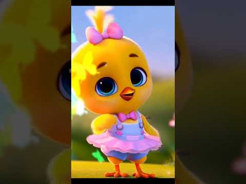Dudi dudi dam dam I Cute chick dance #youtubeshorts#shortsfeed