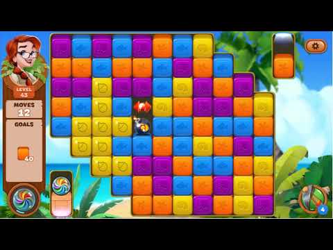 Lost Island Blast Adventure Level 43 - No Boosters