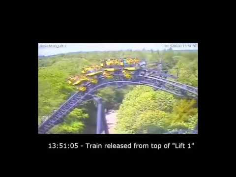 Alton Towers Smiler crash caught on camera - Full footage