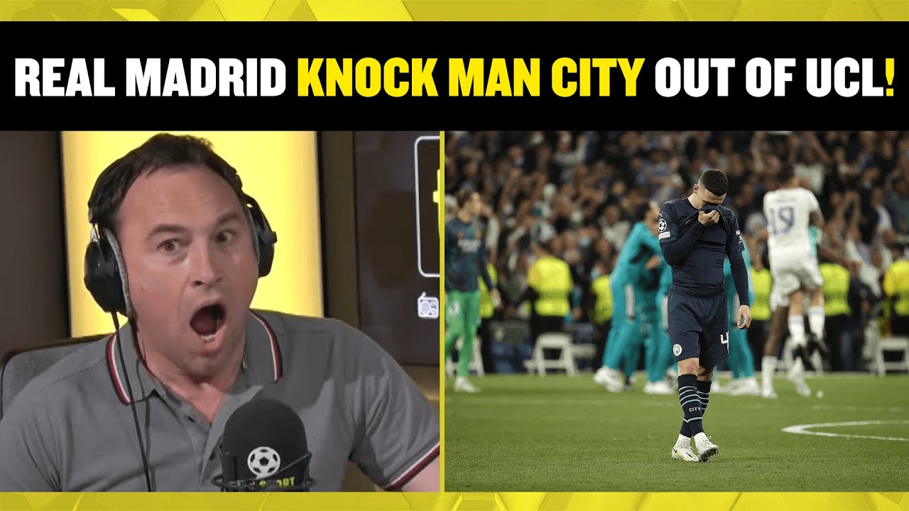 Real Madrid knock Man City OUT of the #UCL! 😲 Jason Cundy & Jamie O'Hara react to a CRAZY game! 👀🤯