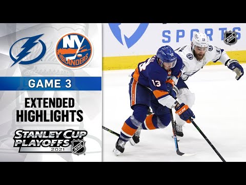 Tampa Bay Lightning vs New York Islanders R3, Gm3 Jun 17, 2021 HIGHLIGHTS
