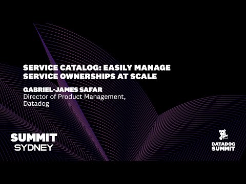 Easily Manage Service Ownerships at Scale (Gabriel-James Safar)