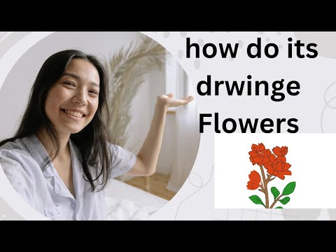 how do its flowers drawing and painting video