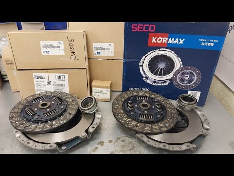 Kormax clutch kit comparison with the original KIA/Hyundai Solaris Elantra Rio Ceed Cerato Soul