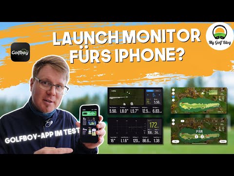 Golfboy App vs. Garmin R10  Launch Monitor // App im Test/Review