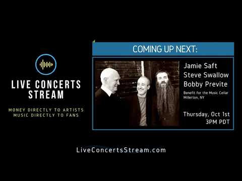 October 1st, 2020 - Jamie Saft, Steve Swallow, & Bobby Previte - Music Cellar Benefit (6pm EDT)