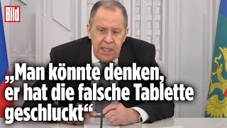 Lawrow schockt mit unfassbarem Hitler-Satz | Ukraine-Krieg