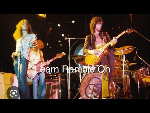 You can sound like Jimmy Page if you learn Led Zeppelin Ramble On