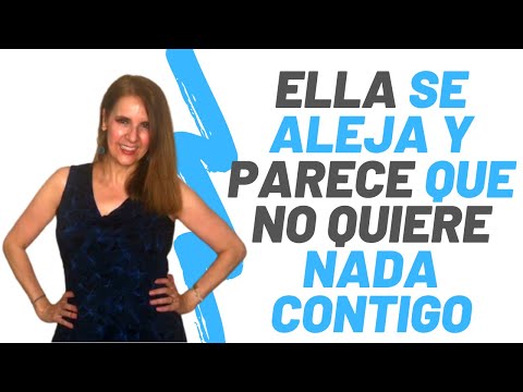 SHE WALKS AWAY AND SEEMS SHE DOESN'T WANT ANYTHING WITH YOU