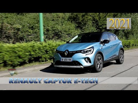 2021 Renault Captur E-Tech Plugin Hybrid Exterior Interior Driving