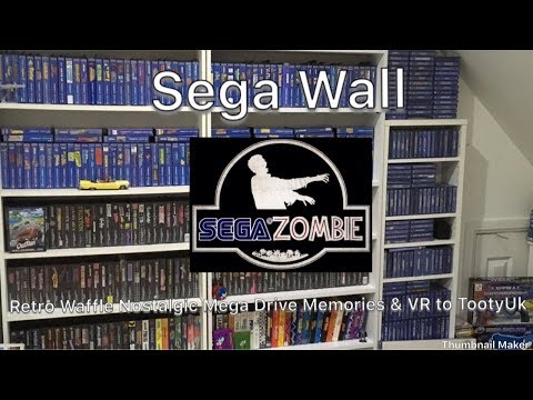 Sega Wall - Retro Waffle - Nostalgic Mega Drive Memories & VR to TootyUK - Sega Zombie