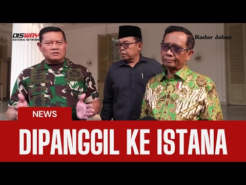 WAKIL PRESIDEN PANGGIL PANGLIMA TNI YUDO KE ISTANA