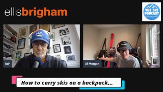 How to attach skis to a backpack | Backcountry Tips