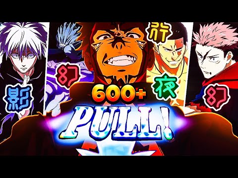 ALL 600+ 1st ANNIVERSARY SUMMONS! FUGA SUKUNA, 0.2 GOJO, YUJI, TODO & MAHITO! | JJK PHANTOM PARADE