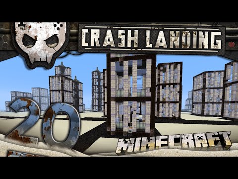 Minecraft Crash Landing 60 FPS Ep 20: Big City